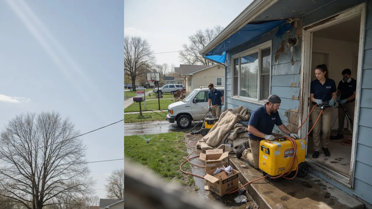 Basement Flood Cleanup in Elberon, VA near me